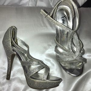 Silver heels